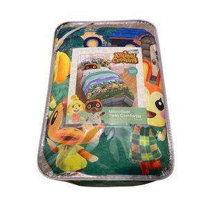 Animal Crossing Microfiber Bedding Paradise Comforter Set, Size: Twin - NWT